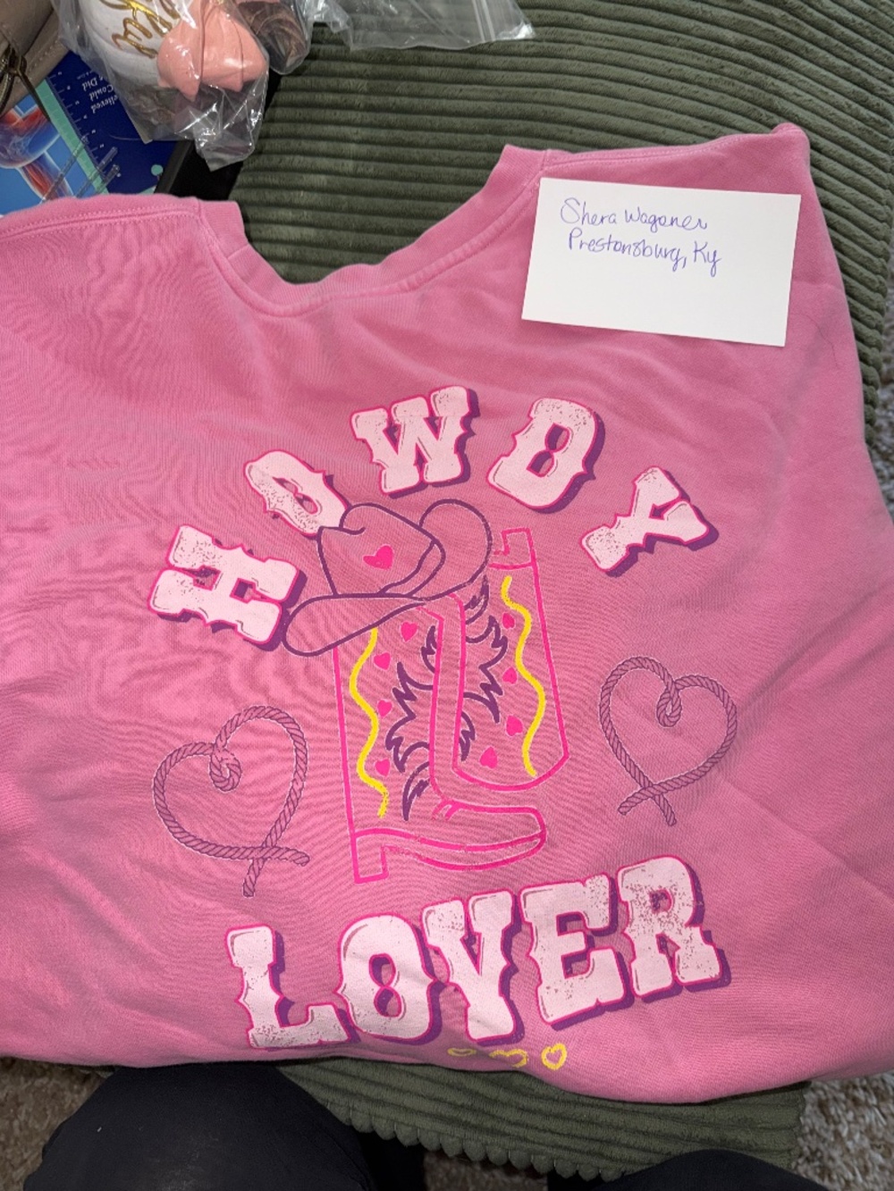 HOWDY LOVER